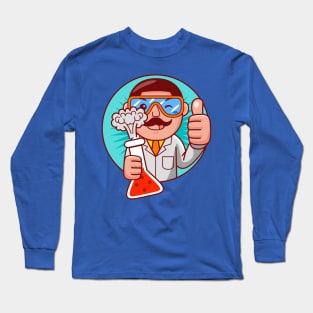 Scientist Man Long Sleeve T-Shirt